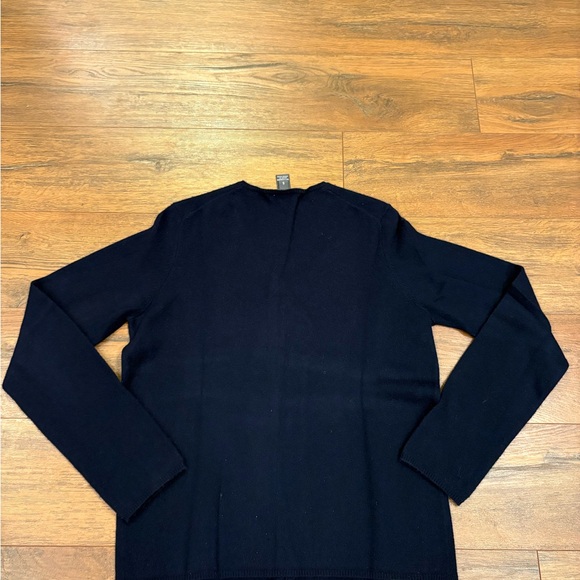 Saks Fifth Avenue Dark Blue Cashmere Sweater - Picture 3 of 4
